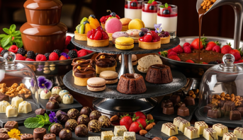 Özel Tatlı ve Çikolata Sunumları